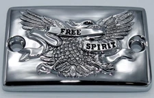 Yamaha Virago V-Star XV 250 535 750 920 CHROME BRAKE FLUID RESERVOIR CAP