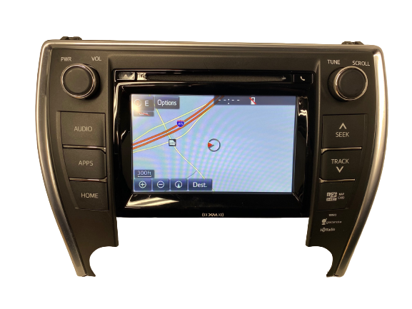 Multi AV Station カーナビ 本体2016 Model 2015-2017 Toyota Camry Radio CD Player Apps GPS Navigation Entune