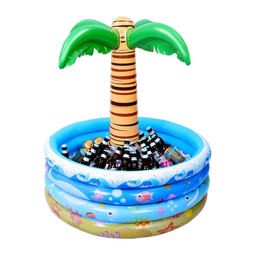 Inflatable Palm Tree Cooler Ice Bar Pool Party Beach Decoration Beverage