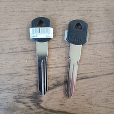 2pc  B86-P GM Non Chip Ignition Key Blank Uncut Blade