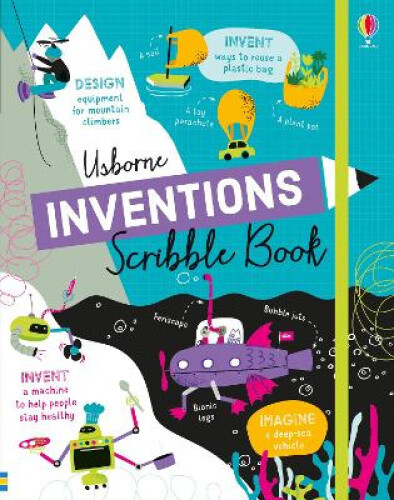 Thumbnail - Inventions Scribble Book (scribble Books) By Usborne