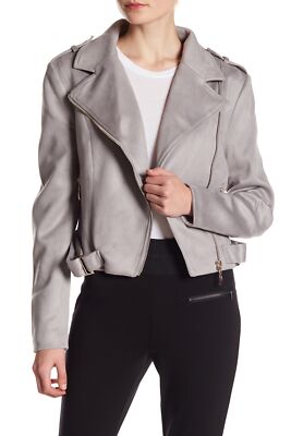 Romeo & Juliet Couture 163892 Women's Long sleeves Suede Jacket Sz