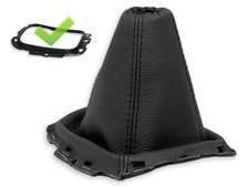 SCHALTMANSCHETTE FUR TOYOTA AVENSIS T27 2009-2014 SCHALTSACK NATURLEDER + RAHMEN