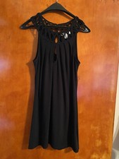White House Black Market Little Black Dress with Cutouts Women's Size Small