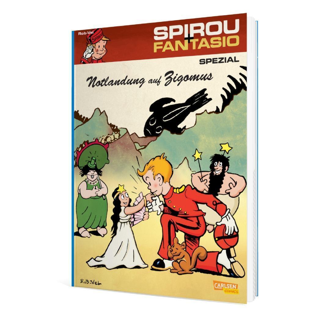 Thumbnail - Spirou & Fantasio Spezial 18: Notlandung Auf Zigomus Rob-vel