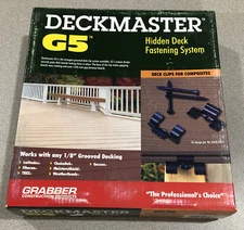 Deckmaster® GW5 175 Clips Pack DMGW5CP Hidden Deck Fastening System