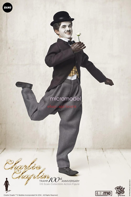 1:6 Scale ZCWO Master Of Comedy Charlie Chaplin Action Figure Gift