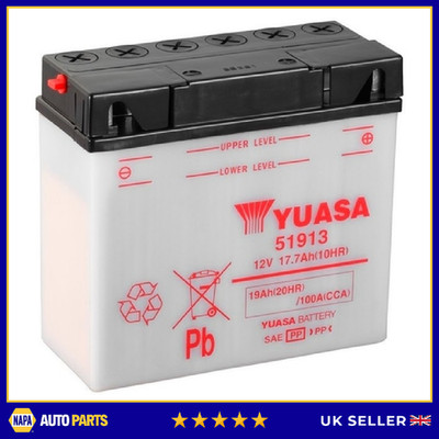 Motorradbatterie Bike Motorbike 51913 Yuasa