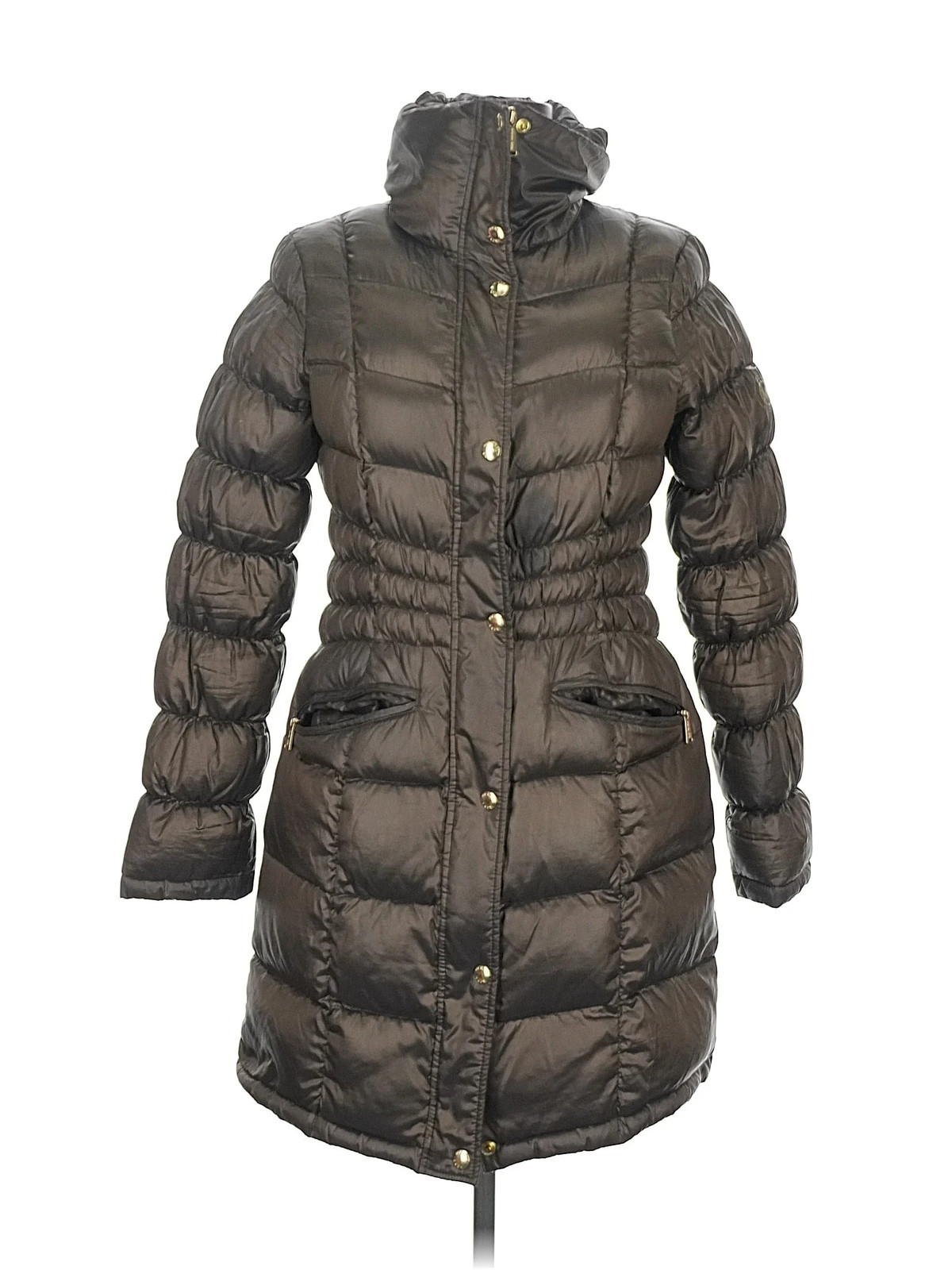 MICHAEL Michael Kors Women Brown Coat M