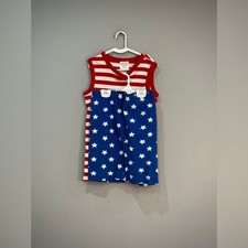 Kids Hanna Andersson Stars Stripes Tank Pajama Set Size 14 EUC