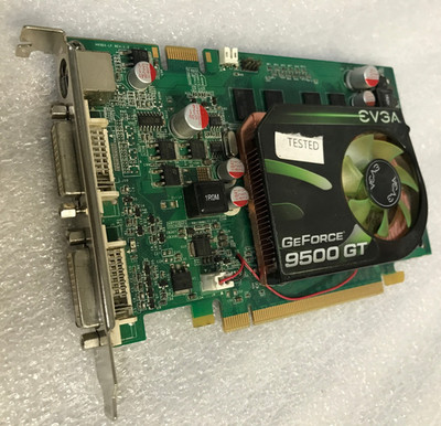 EVGA Nvidia GeForce 9500GT 512MB DDR2 P/N: 512-P-N954-TR PCle Display Card