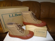 LL Bean Women's Bar Harbor Duck Boots 517497 Size: 7 Medium - NEW