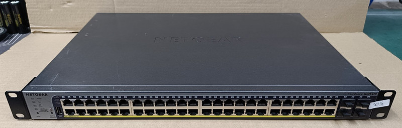 Netgear ProSafe GS752TP v2 48-Port Smart Gigabit Switch with PoE 4 Gb SFP