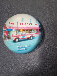 RARE Vintage WALMART Paperweight Walton's 5 & Dime Sam Walton
