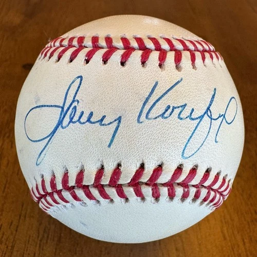 Sandy Koufax Signed Autographed National League Baseball Ball JSA LOA