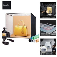 50x50 cm Photo Box, Photo Studio Set, Light Box Light Cube 4500 lm, 50W, 5500K, 9...