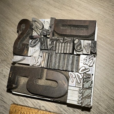 Printing Blocks  Dingbats Variety, Ornamental Borders #F
