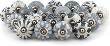 Dresser Knobs for Cabinets and Drawers Door Knobs Assorted Ceramic Pull Handl...