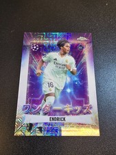 2024-25 Topps Japan chrome uefa soccer wonderkids-RC Endrick-No.1
