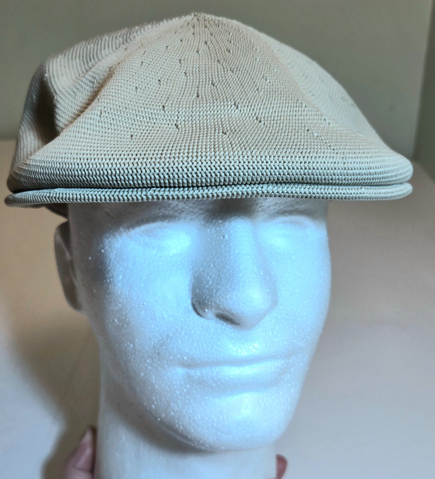 Vintage Kangol Tropic Ventair Flat Cap 504 XL. Handmade in Cumbria England Golf image 7