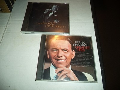 Frank Sinatra 2 CD Lot - Sinatra 80 (Live in Concert) + Sinatra's Greatest Hits