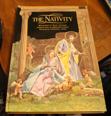 The Nativity: Illustrated Pop Up Book ~ Borje Svesson ~ 1981 MOMA Delecorte HC