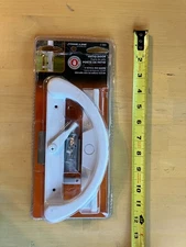 Prime-Line C1223 4-15/16” Diecast Mortise Style Patio Door Replace Handle, White