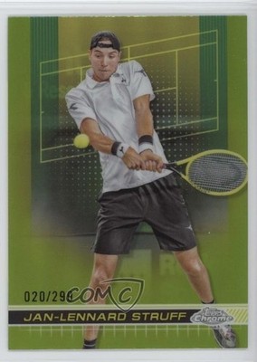 2024 Topps Chrome Lime Green Refractor 20/299 Jan-Lennard Struff #139 0nw0