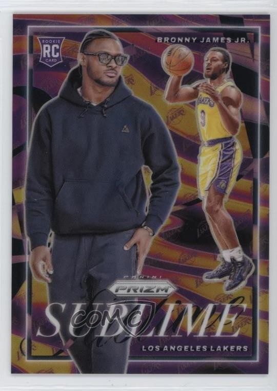 2024-25 Panini Prizm Sublime Bronny James Jr #16 Rookie RC 13p4