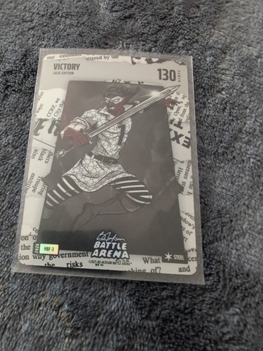 2026 Bo Jackson Battle Arena Victory Black Headliner Battle Foil Steel