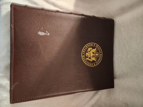 WORLD RESERVE MONETARY EXCHANGE OFFICIAL FAUX LEATHER ALBUM BOXED