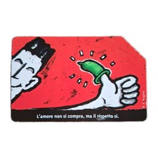 Scheda Telefonica Telecom Italia 1998, Lotta contro l'Aids, tiratuta 1000000