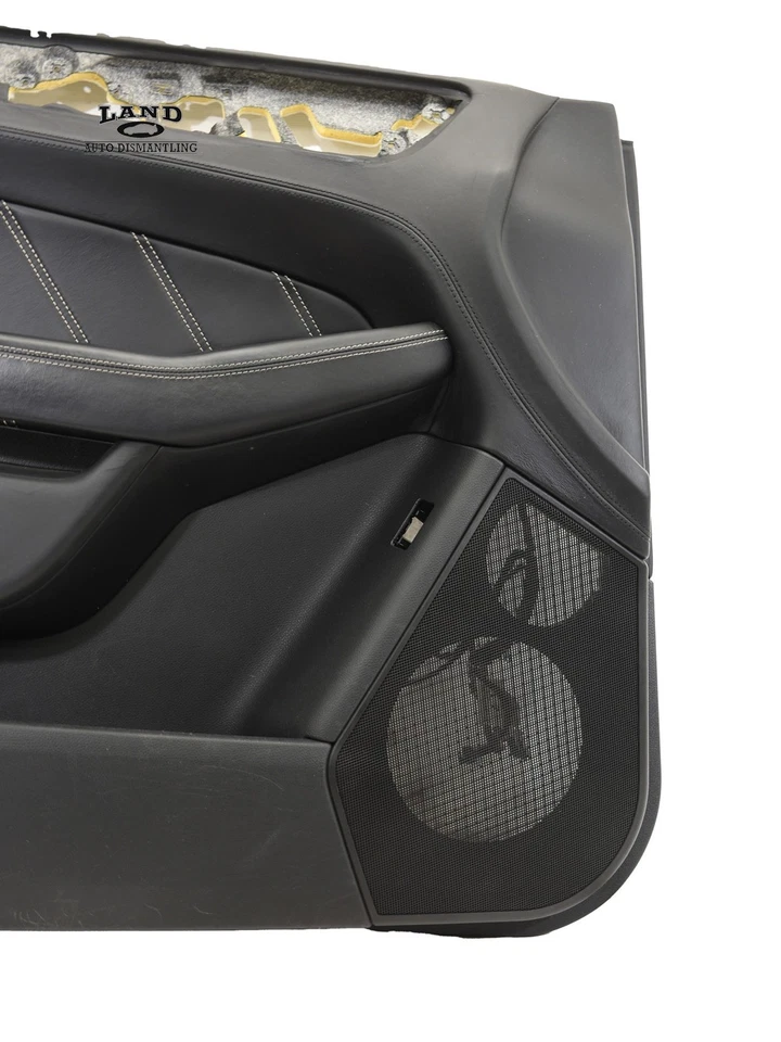 MERCEDES X166 GL/ML-CLASS LEFT FRONT LEATHER DOOR PANEL COVER BLACK AMG - Image 4 of 4