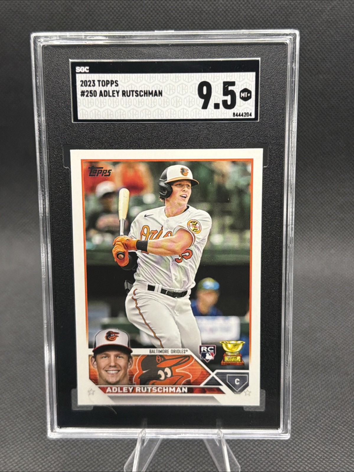2023 Topps 1st Edition #250 Adley Rutschman Rookie RC SGC 9.5 Baltimore Orioles