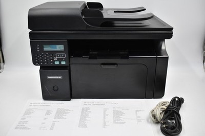 HP LaserJet Pro M1212nf MFP All-in-One Monochrome Printer Tested And Working