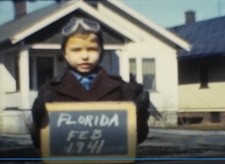 FLORIDA 1941 FLA FL TRIP EARLY COLOR VINTAGE 8MM HOME Movie Film Reel C367