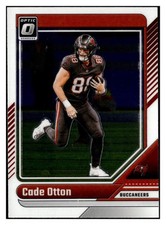 Cade Otton 2024 Donruss Optic #185 Tampa Bay Buccaneers Chrome Card *307
