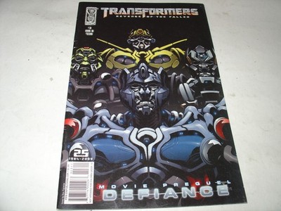 Transformers Revenge of the Fallen Defiance #3 B (IDW Comics, 2009) Cover B