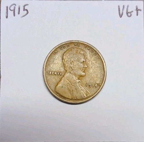 1915 (P) Lincoln Wheat Cent Very Good + Philadelphia Mint