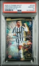 2020 PANINI WCCF FOOTISTA F21-6 #F21R CRISTIANO RONALDO PSA 10