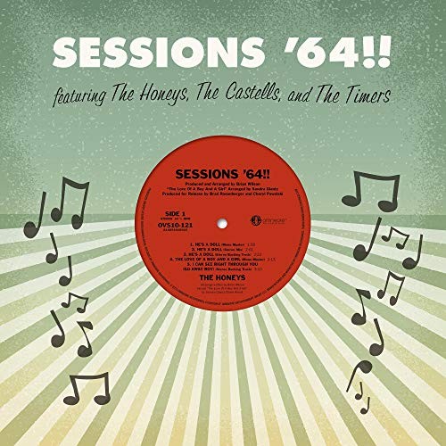 Honeys,the Sessions 64!! LP Vinyl NEW