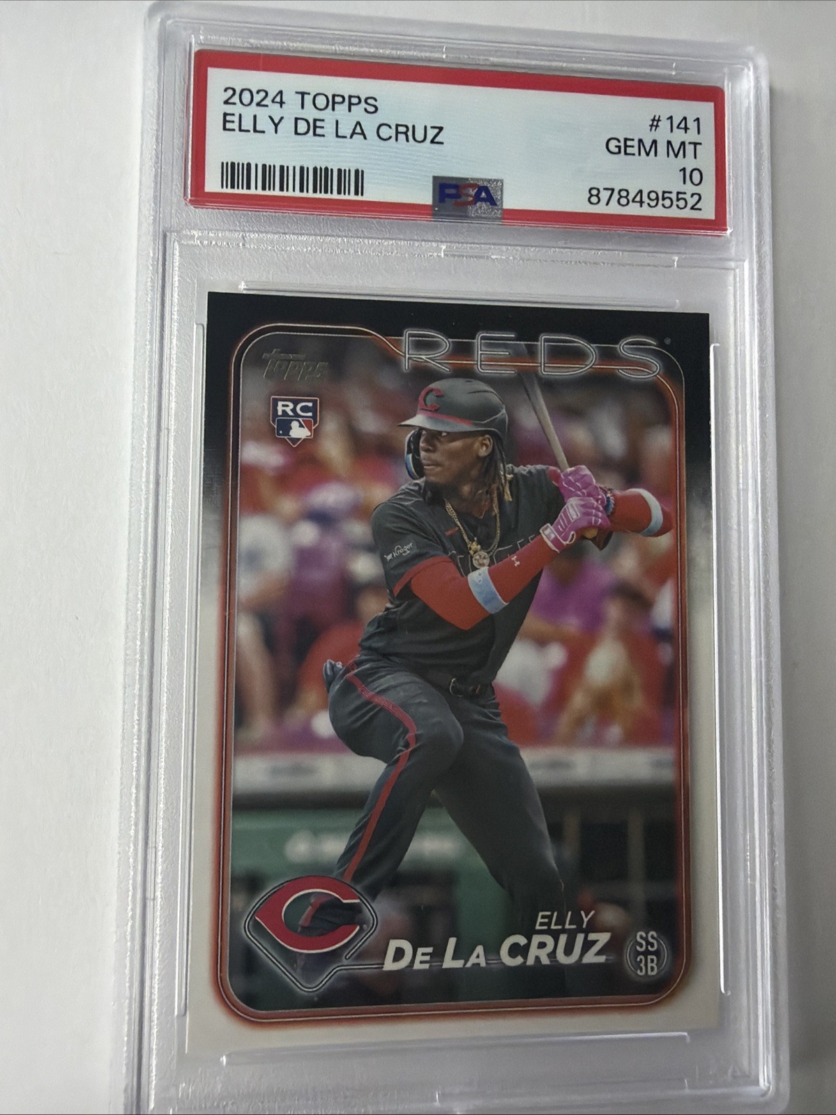2024 Topps Elly De La Cruz RC #141 PSA 10