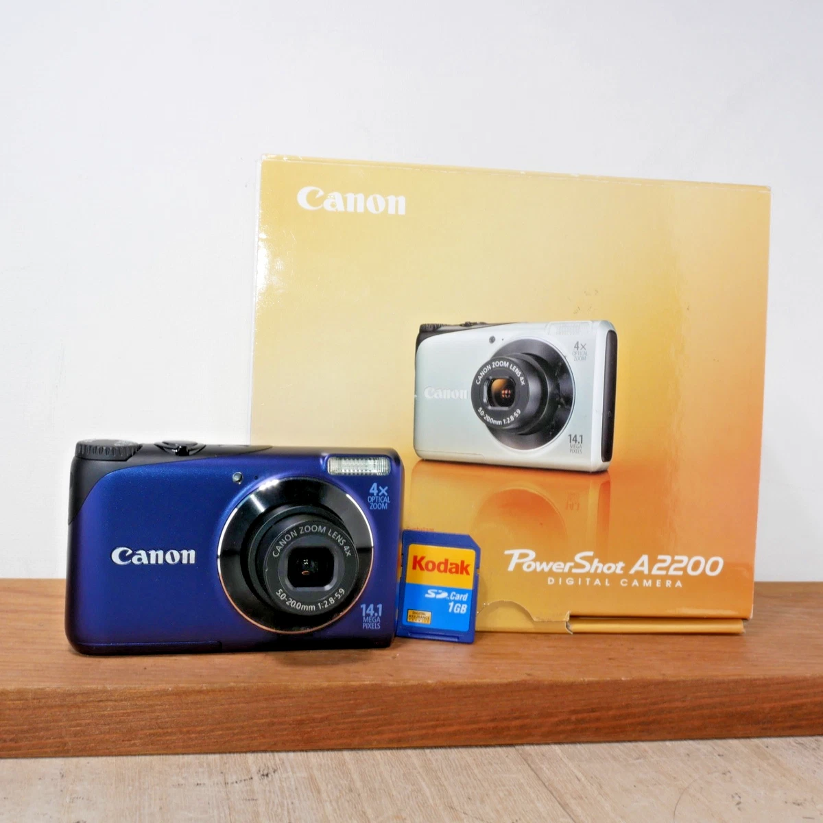 Canon PowerShot A2200 Digital Cameras with Date/Time Stamp for