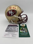 Frank Gore Signed San Francisco 49ers revolution Authentic Mini Helmet JSA PIC