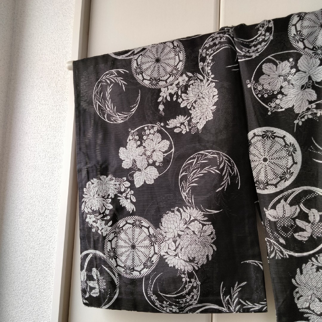 Silk Kimono Small Pattern Washable Medium Japan - image 3