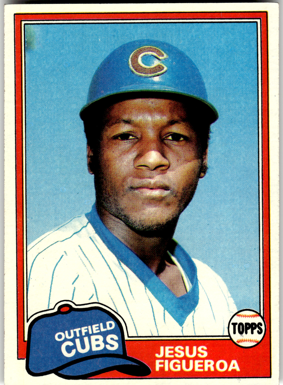 1981 Topps #533 JESUS FIGUEROA Chicago Cubs RC MLB Baseball