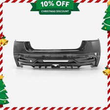 For Subaru 14-18 Impreza WRX VAB VAF VRS ArisingII Rear Bumper Carbon Fiber