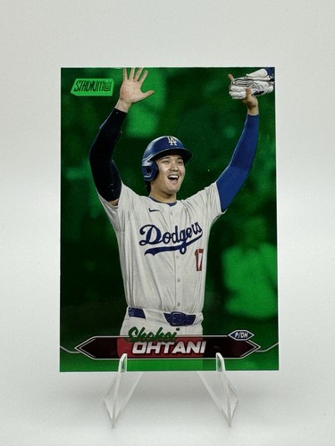 2024 Topps Stadium Club Shohei Ohtani #200 Green Foil Parallel /199