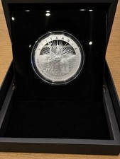 2025 Britannia UK 5Oz Silver Proof Coin Limited Edition 650 Mintage with COA Box