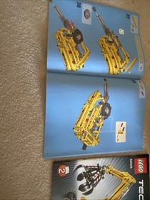 LEGO 42006 Technic Excavator Opened And Assembled.  Working Adjustments, Rolls.